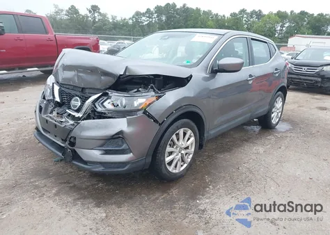 2021 Nissan Rogue Sport S Awd Xtronic Cvt из США, поврежденный, VIN JN1BJ1AW2MW444193